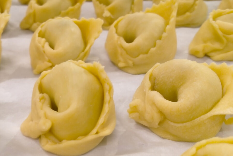 Vassoio di Cappellacci