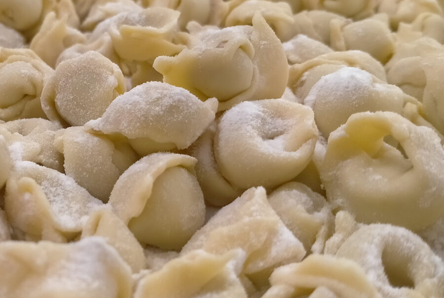 Vassoio di Cappelletti